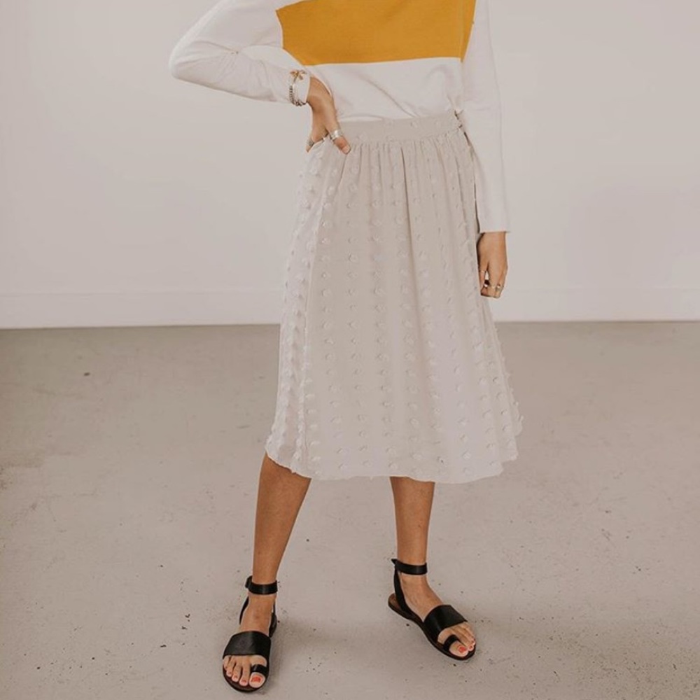 Roolee grey skirt